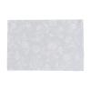 Split P Reusable Modern Basics Ina Gray Floral Placemat Set of 4, 13 x 19 Rectangular Decorative Neutral Flower Dinner Mats for Country Chic Kitchen Table Decor or Modern Farmhouse Dining Room view 1