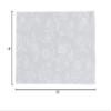 Split P Reusable Modern Basics Ina Gray Floral Placemat Set of 4, 13 x 19 Rectangular Decorative Neutral Flower Dinner Mats for Country Chic Kitchen Table Decor or Modern Farmhouse Dining Room view 4