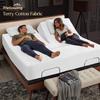 100% Terry Cotton Split Top King 30" Mattress Protector for Adjustable Bed- Flex Mattress Cover Ultra Soft Durable Waterproof Breathable Machine Washable Fitted Sheet Fits up to 21''Deep Pocket view 4