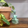Bastet Cat Statue Green - Ancient Egypt Deity - Egyptian Goddess - Made in Egypt view 2
