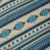 Chezmoi Collection 3-Piece Southwestern Geometric Tribal Multicolor Teal Beige Black Gray Comforter Set, Full Size view 3