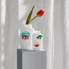 Nude Glass Mini Magnolia Rock & Pop Medium Vase (Orange Lips) view 2