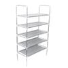 Cabilock Metal Shoes Rack, Light Grey, 1pc view 1