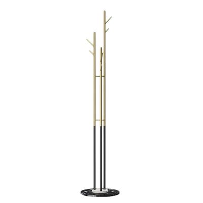 KAAZEE Coat Rack Coat Tree Durable Coat Stand Metal Coat Rack Coat Tree Floor Standing Coat Hanger Stand with 6 Hooks Coat Racks Free Standing (Color : OneColor, Size : 170 * 36cm)