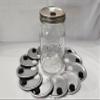 12 Wide mouth lid with injection port & filter view 1