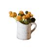 SUNESA Artificial Flowers 7.87Inch Fake Dandelions Flower Ball,Mini Artificial Plant, Yellow Artificial Flowers for Decoration(with Vase) Fake Flowers view 1