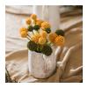 SUNESA Artificial Flowers 7.87Inch Fake Dandelions Flower Ball,Mini Artificial Plant, Yellow Artificial Flowers for Decoration(with Vase) Fake Flowers view 4