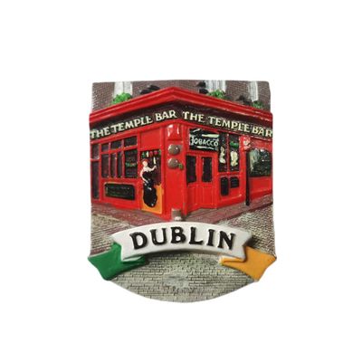 Dublin Ireland 3D Fridge Magnet Souvenir Gift,Resin Handmade Dublin Refrigerator Magnet Home & Kitchen Decoration Collection