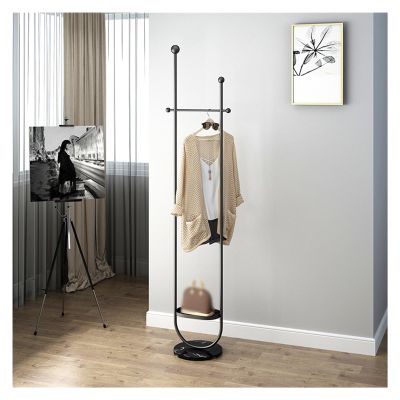 BONAD Tree Coat Rack Coat Rack Freestanding Nordic Light Luxury Marble Coat Rack Metal Floor Coat Rack Bedroom Corridor Coat Rack Sturdy Coat Rack (Color : D)