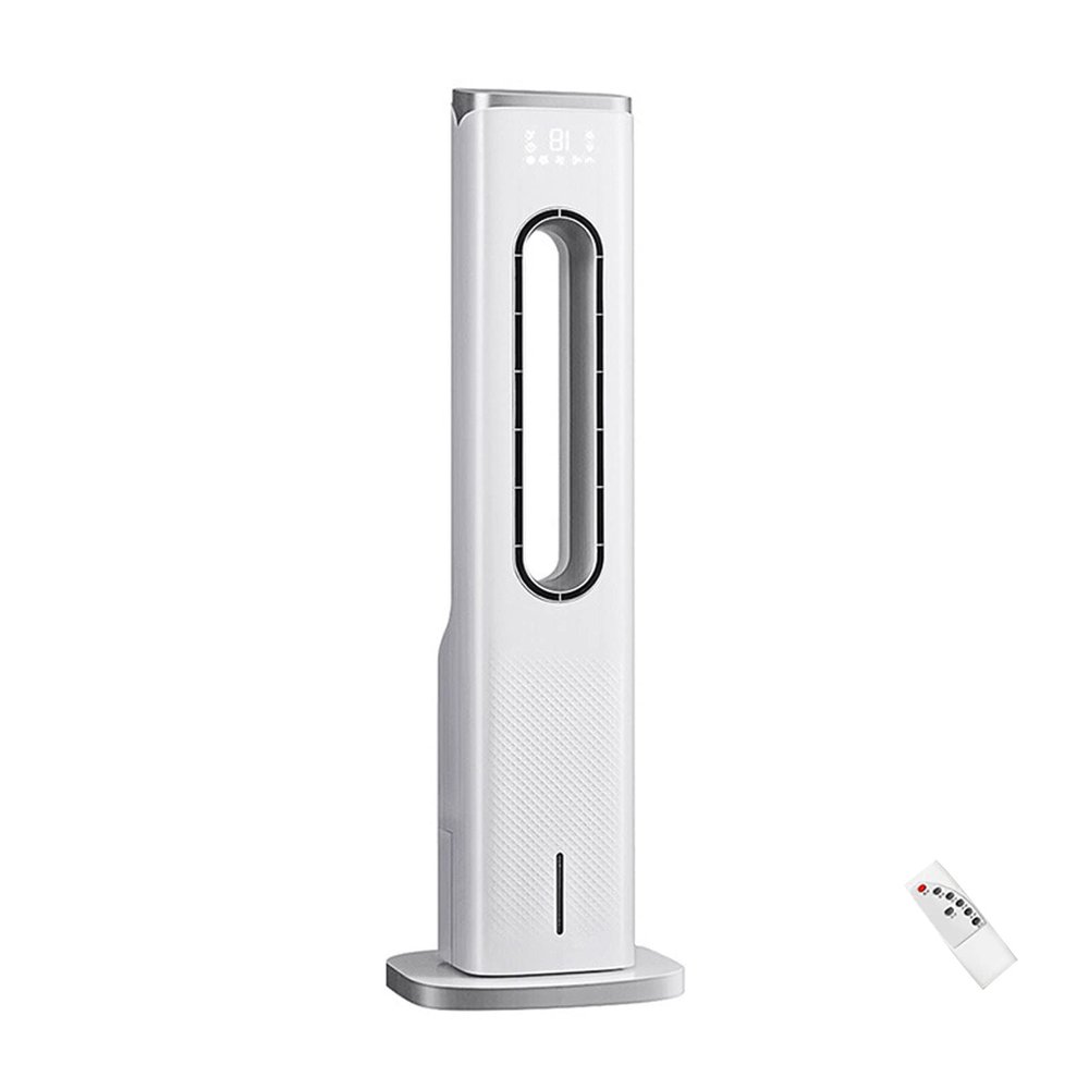 HSPLXYT Waterable Tower Fan,Portable Desk Fan with 3-Speed Options, 3 Modes, 12H Timer, Bladeless Fan,for Bedroom Indoor Office and Home Use