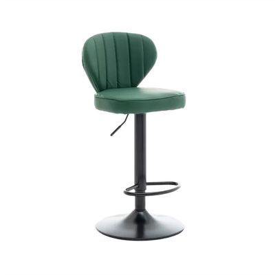 BONAD Bar Stools Modern Fashion Lifting and Rotating Bar Chair Backrest High Stool Bar Home Restaurant Kitchen Cafe Island Chair Bar Chairs (Color : C)