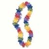 20 Bulk Pack. Rainbow Flower Hawaiian Leis - LGBTQ Gay & Lesbian Pride Parade and Party Supplies view 3