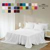 King Size 6-Piece Sheet Set 1000 Thread Count Percale 100% Pure Cotton All Season Breathable Bed Sheets fits up to 7-9 inch Deep Pocket (Solid, White) view 2