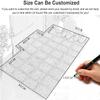 Runner Rug Heavy Duty Floor Protector Runner Rug Clear Vinyl Plastic Runner Rugs Protector, Transparent PVC Large Office Chair Mat for Floor Protection, 1.5mm Thick ( Size : 80x100cm(2.6ftx3.2ft) ) view 3