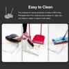 Runner Rug Heavy Duty Floor Protector Runner Rug Clear Vinyl Plastic Runner Rugs Protector, Transparent PVC Large Office Chair Mat for Floor Protection, 1.5mm Thick ( Size : 80x100cm(2.6ftx3.2ft) ) view 4