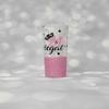Birthday Glitter Wine Glass Age, Name, Queen (Shot, Cotton Candy) view 1