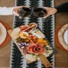 Aubree Says Acacia Wood and Black Marble Cheeseboard - Charcuterie Board For Entertaining and Serving, Weddings, Anniversary & Housewarming Parties, 20 x 10 x 0.5 in view 4