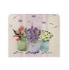 Gehucoxee Summer Floral Chair Back Covers Set of 6, Dining Chair Cover Removable Kitchen Chair Slipcovers Dining Room Back Covers Protector for Kitchen Party Spring Tulip Lavender Farmhouse Backdrop view 2