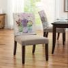 Gehucoxee Summer Floral Chair Back Covers Set of 6, Dining Chair Cover Removable Kitchen Chair Slipcovers Dining Room Back Covers Protector for Kitchen Party Spring Tulip Lavender Farmhouse Backdrop view 4