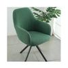 XGANGM 6/4/2 Set of Dining Room Chair Slipcover with Arms Stretch Printed Kitchen Dining Chair Covers Curved Back Accent Armrest Chair Protector Cover for Office Home,J,2PCS view 1
