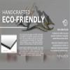 METALPLEX Geometric Triangle Mountains Metal Wall Art - Durable And Rust-Free Indoor & Outdoor Aluminum Composite Nature Wall Art- Home Decor Wall Art For Living Room And Bedroom Decorations - White (46x16) view 4