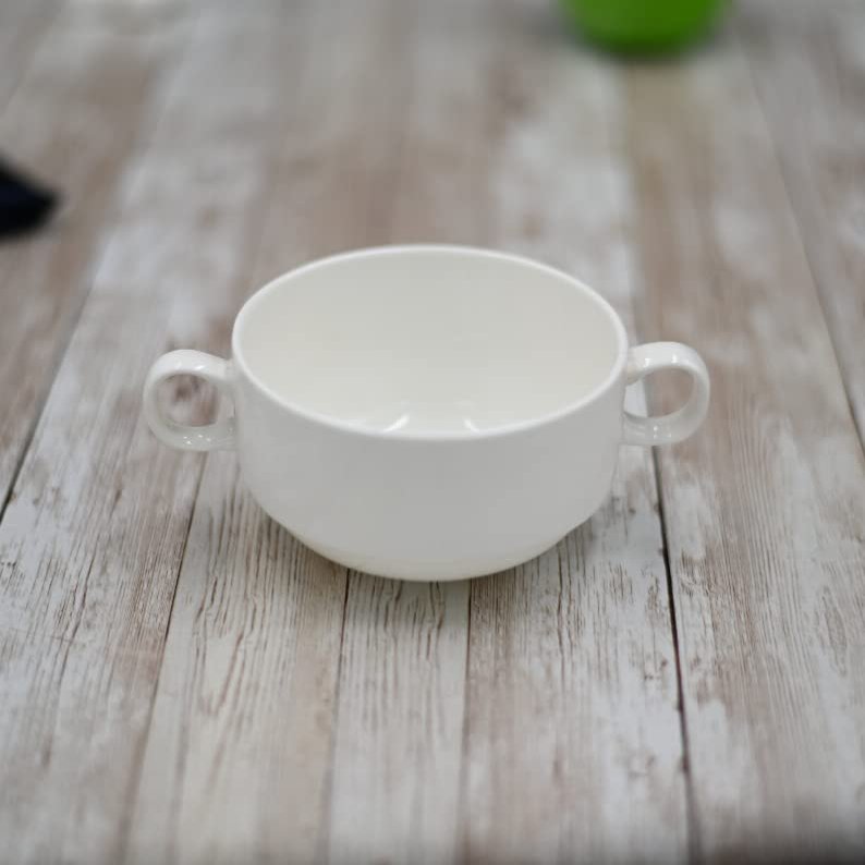 Wilmax England [ Set of 4 ] SOUP CUP 4" | 10 CM 10 FL OZ | 300 ML