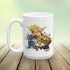 Highland Cow Sublimation Transfer, Cows, Farm, Heifer, Highland Cow in Bucket Tub Wheelbarrow Sunflowers, Printed Sublimation, Ready to Use (Child x1-6") view 3