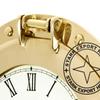 15 inch Brass Nautical Porthole Clock with Franklin Murphy's Analog Beautiful Clock Face Maritime Decor Brass Best for Gift Home Office College Marriage Anniversary JBR view 3
