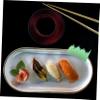 Cabilock 1000Pcs Sushi Decorative Leaves Green Resin Fake Grass for Japanese Food Plate Ornament Reusable Sushi Grass Adornment for Home Restaurant Hotel Tabletop Decor view 2