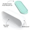 BALCI - Ice Cream Container - 2 Quart - Perfect Reusable Freezer Storage for Homemade Ice Cream Tubs for Sorbet, Frozen Yogurt and Gelato! - Flexible Silicone Lids, Long Scoop, Stackable - Mint view 4