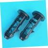 Yardenfun 10pcs Nylon Bin Clips for Trash Can Lids Plastic Latches for Chemical Buckets and Dustbin Covers Easy to Install and Practical view 2