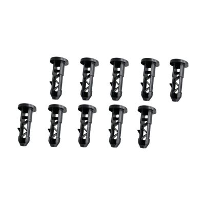 GANAZONO 10pcs Trash Can Lid Clips Practical Connecting Buckles for Garbage Bins Strong Plastic Buckle Clips for Secure Lid Attachment for