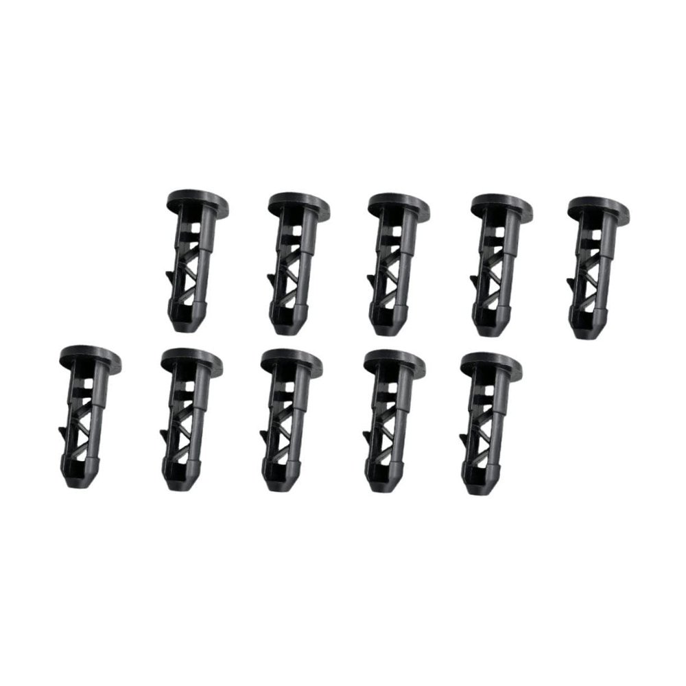 GANAZONO 10pcs Trash Can Lid Clips Practical Connecting Buckles for Garbage Bins Strong Plastic Buckle Clips for Secure Lid Attachment for