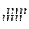 GANAZONO 10pcs Trash Can Lid Clips Practical Connecting Buckles for Garbage Bins Strong Plastic Buckle Clips for Secure Lid Attachment for view 1