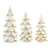 Mud Pie Gold Ceramic Tree, Small, 6" x 3" view 2