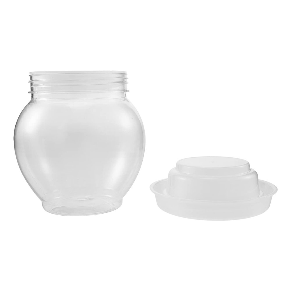 MARURY Pickling Jar Fermenting Pickle Container Plastic Fermentation Crock with Water Seal Airlock Lid for Brewing Pickling Kimchi Sauerkraut Fermentation Vegetables