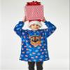 Paw Patrol Boys Wearable Hooded Blanket | Kids Blue Chase the Police Dog All Over Print Fleece Hoodie | Pullover Loungewear view 2