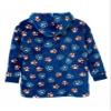 Paw Patrol Boys Wearable Hooded Blanket | Kids Blue Chase the Police Dog All Over Print Fleece Hoodie | Pullover Loungewear view 3