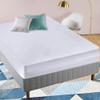 Greaton Ultra Plush Mattress Protector for 6" to 9" Mattresses, Heavy Duty Waterproof Zippered Bedbug Protectors, Washable Fabric, Dirt and Fungus Proof, Full, White view 4