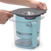 Presto 04811 PopLite My Munch Hot Air Popcorn Popper - Personal Sized, Built-In Serving Bowl, Compact Design, 8 Cups, Blue view 3