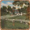 10 x 14 METAL SIGN - Maryland Postcard - Wilton Farm Dairy - Catonsville 28, Md. - Vintage Rusty Look view 1