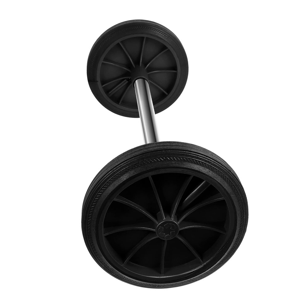 Yardenfun 1 Set Trash Can Wheels Rolling Bins Wheels for Heavy Duty Garbage Can Turn Made of Material