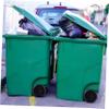 Yardenfun 1 Set Trash Can Wheels Rolling Bins Wheels for Heavy Duty Garbage Can Turn Made of Material view 2