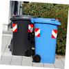 Yardenfun 1 Set Trash Can Wheels Rolling Bins Wheels for Heavy Duty Garbage Can Turn Made of Material view 3