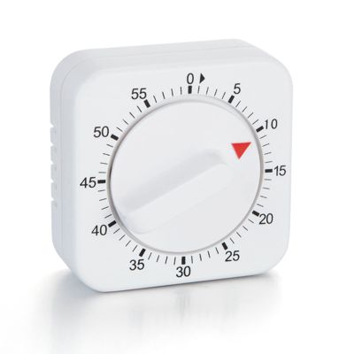 NATEFEMIN Kitchen Timer, 60-Minutes Mechanical Timer Manual Timer Cooking Timer 360 Degree Rotating Timer Accessory