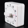NATEFEMIN Kitchen Timer, 60-Minutes Mechanical Timer Manual Timer Cooking Timer 360 Degree Rotating Timer Accessory view 3