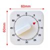 NATEFEMIN Kitchen Timer, 60-Minutes Mechanical Timer Manual Timer Cooking Timer 360 Degree Rotating Timer Accessory view 4