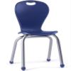 Chair and Table Set for Schools - Table About 24 x 48 inch (60 x 120cm) - Height Adjustable Legs -Spray Edges - and 4 Premium Classroom Chairs - for Commercial Spaces view 3