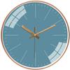BOMMEL Modern Simple Style Silent Quartz Wall Clock with Plastic Frame Glass Cover, Sharper Image Light Up (12 Inch)(Color:F,Size:12 inch) (Color : F, Size : 12 inch) view 1