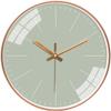 BOMMEL Modern Simple Style Silent Quartz Wall Clock with Plastic Frame Glass Cover, Sharper Image Light Up (12 Inch)(Color:F,Size:12 inch) (Color : F, Size : 12 inch) view 3